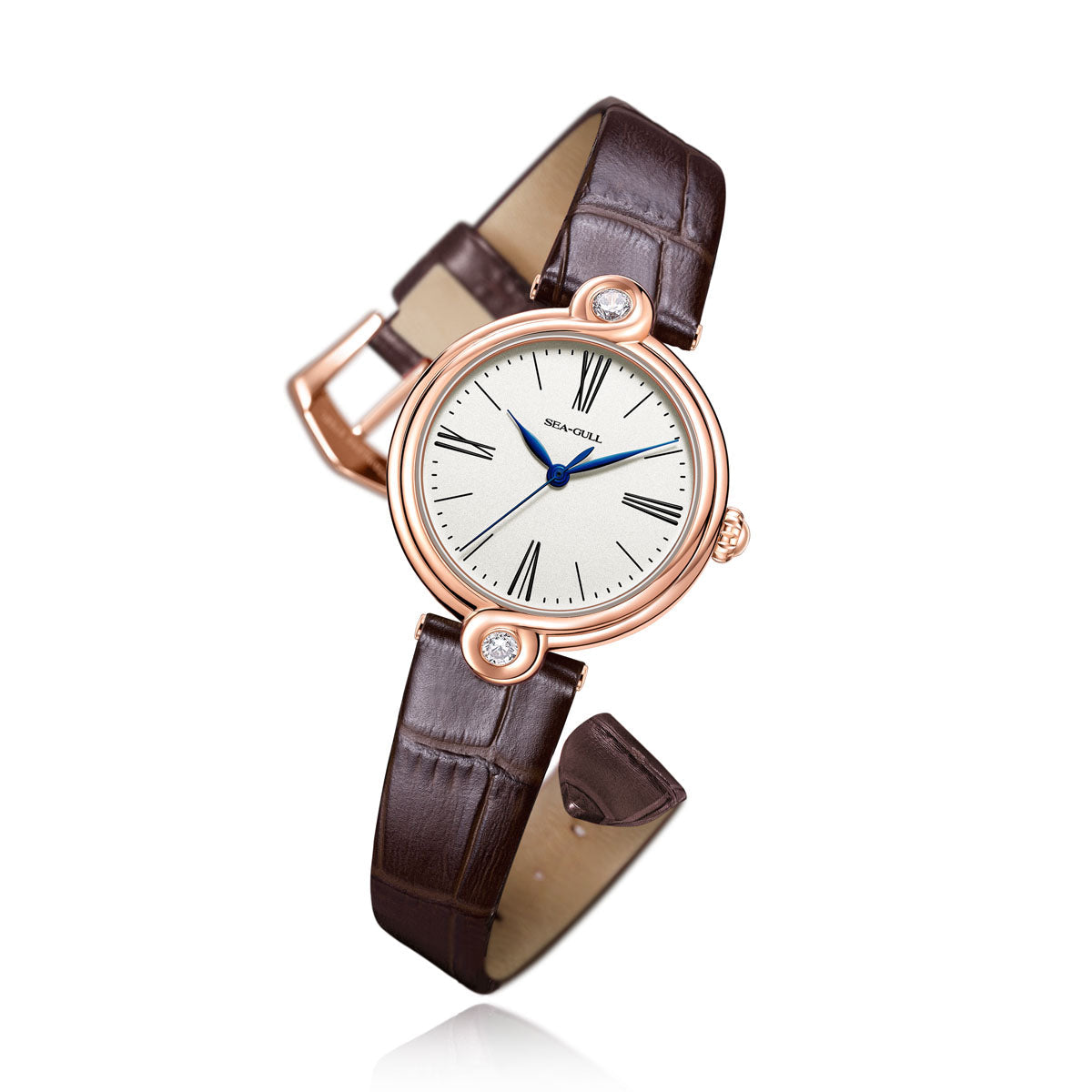 Infini Zircon Élégante Femme Habillée 33mm