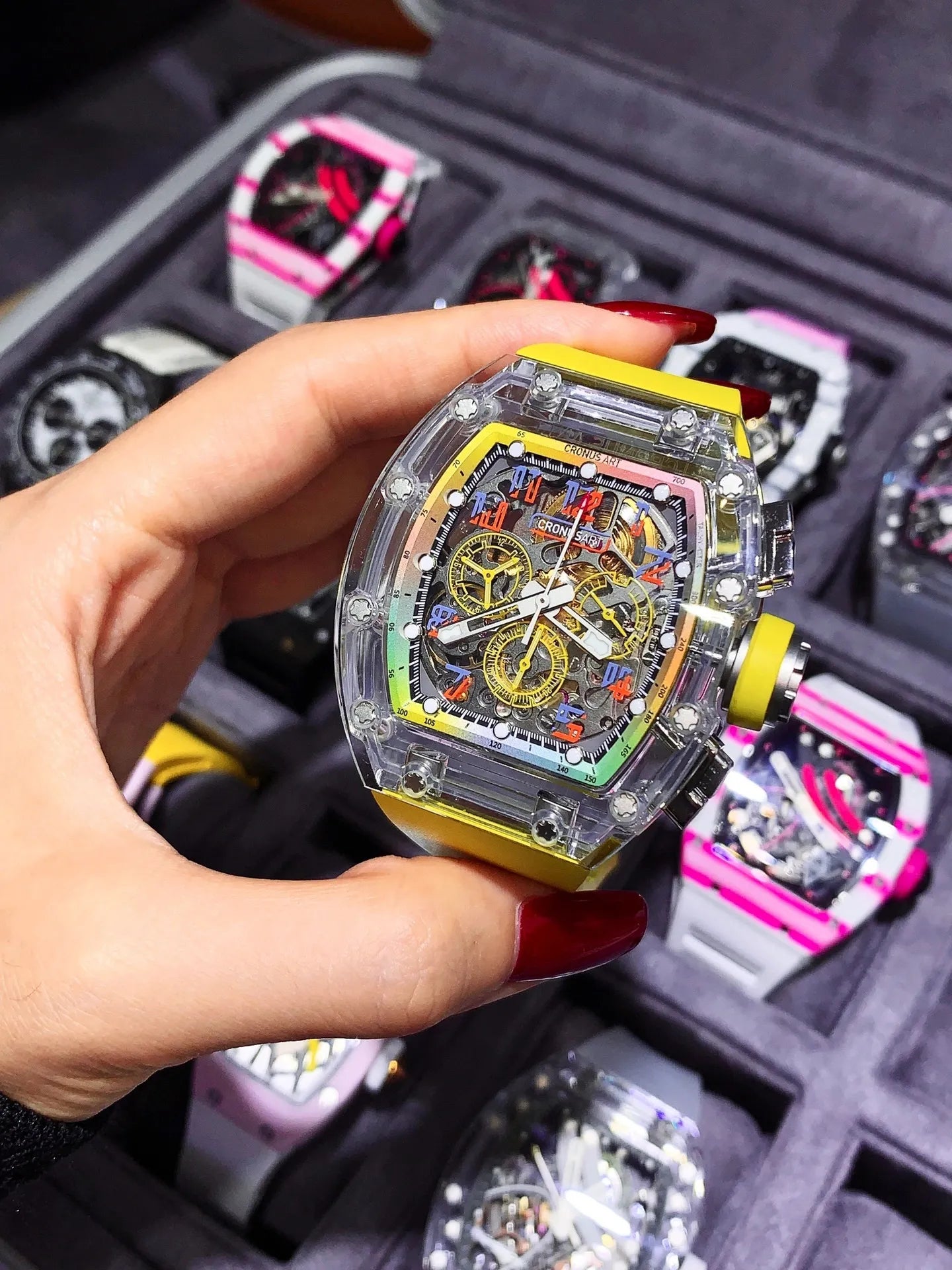 CRONUS ART CM001 Chronograph Saphir