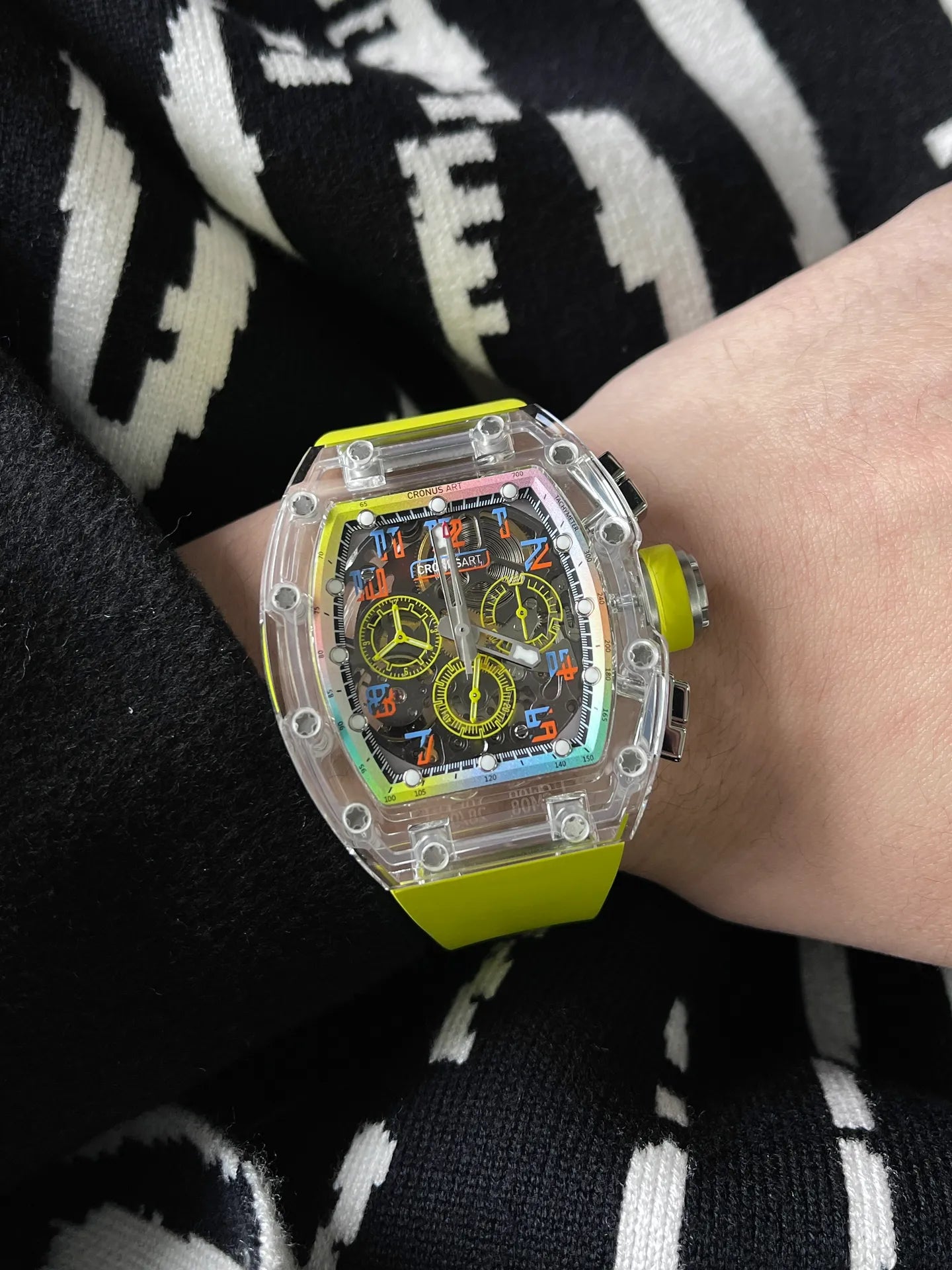 CRONUS ART CM001 Chronograph Saphir