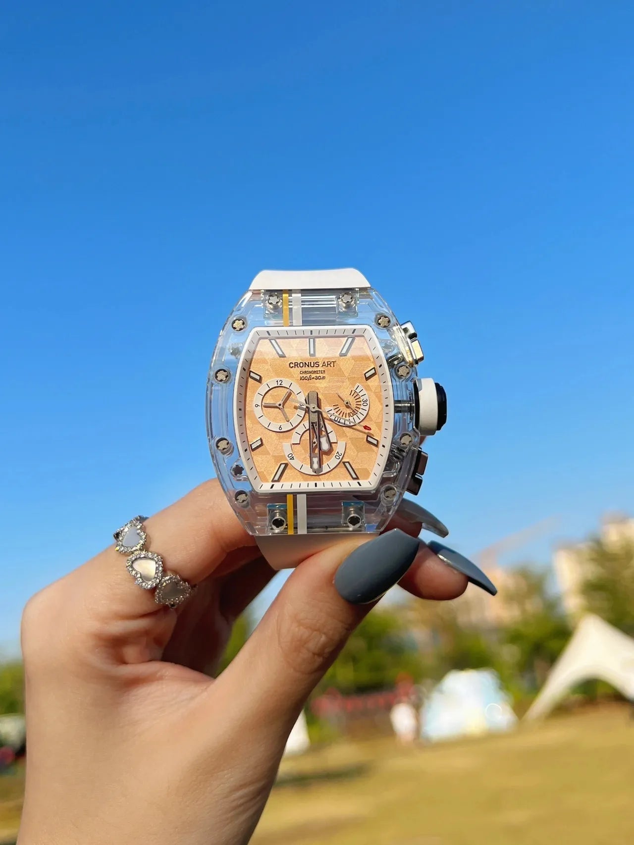 CRONUS ART CM001 Chronograph Saphir