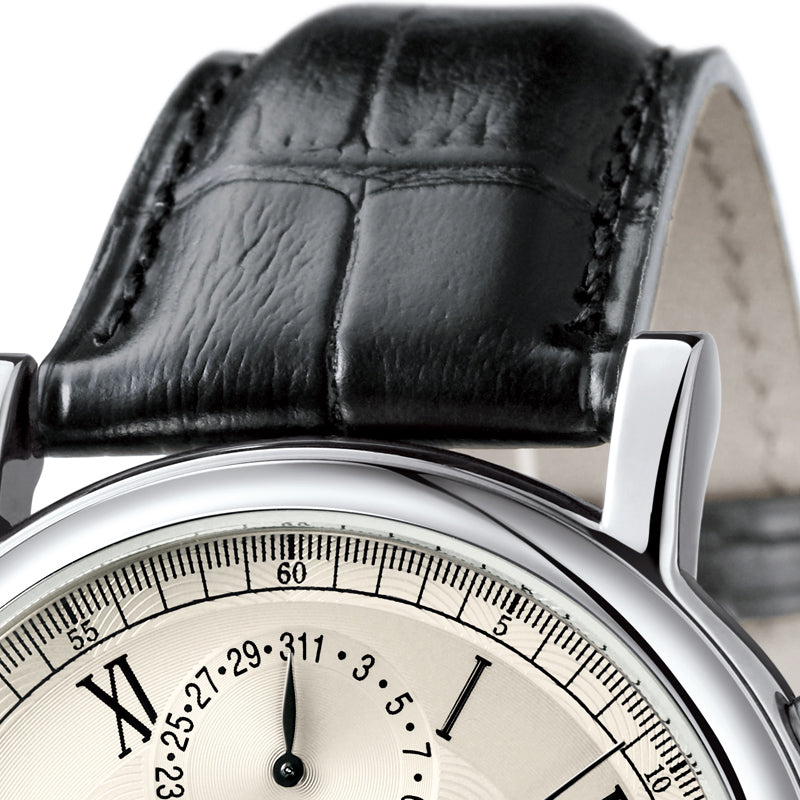 Extraordinaire Multifonction Phase de Lune Chronographe 41mm