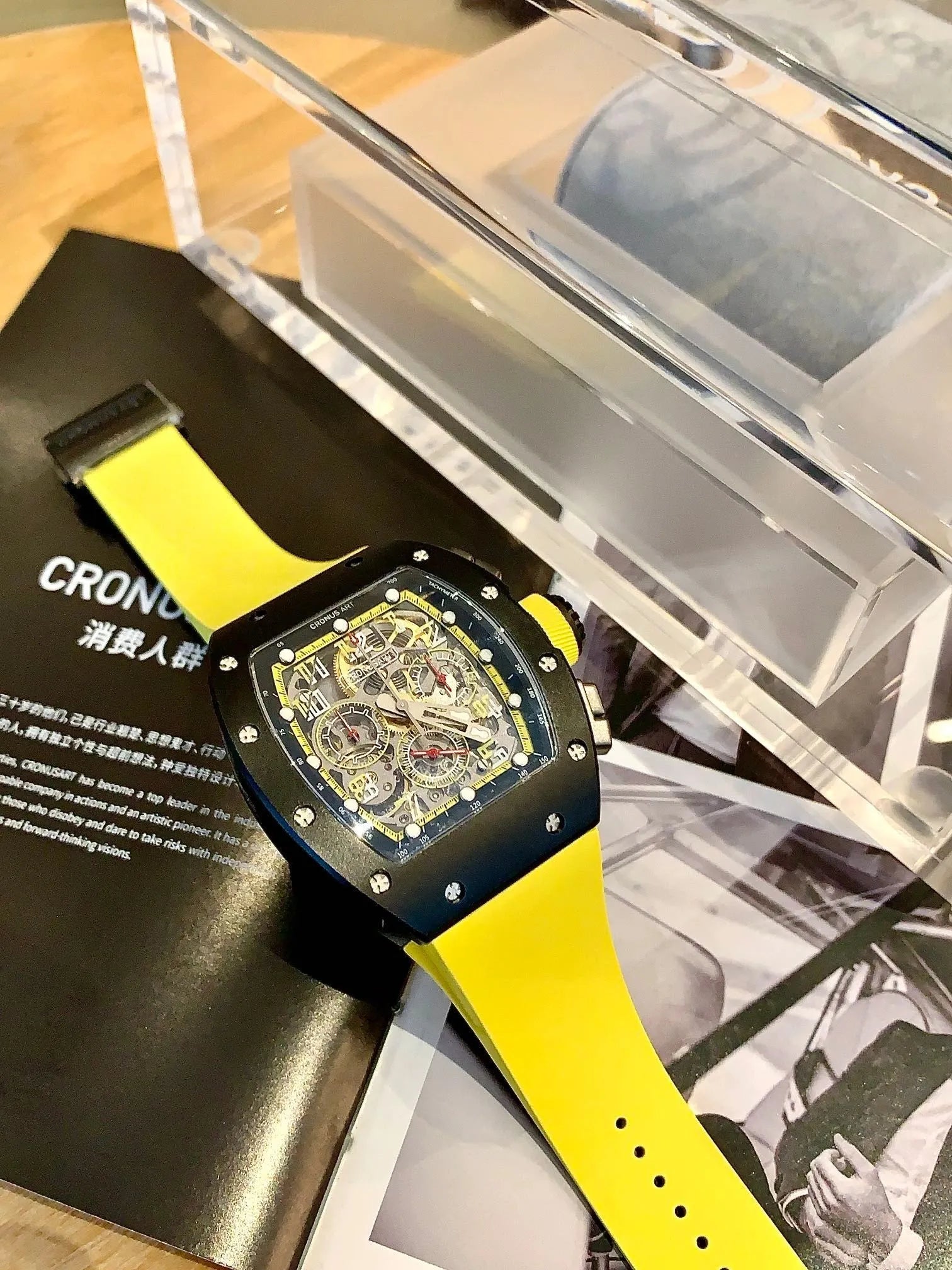 CRONUS ART CM09 Chronograph Carbon