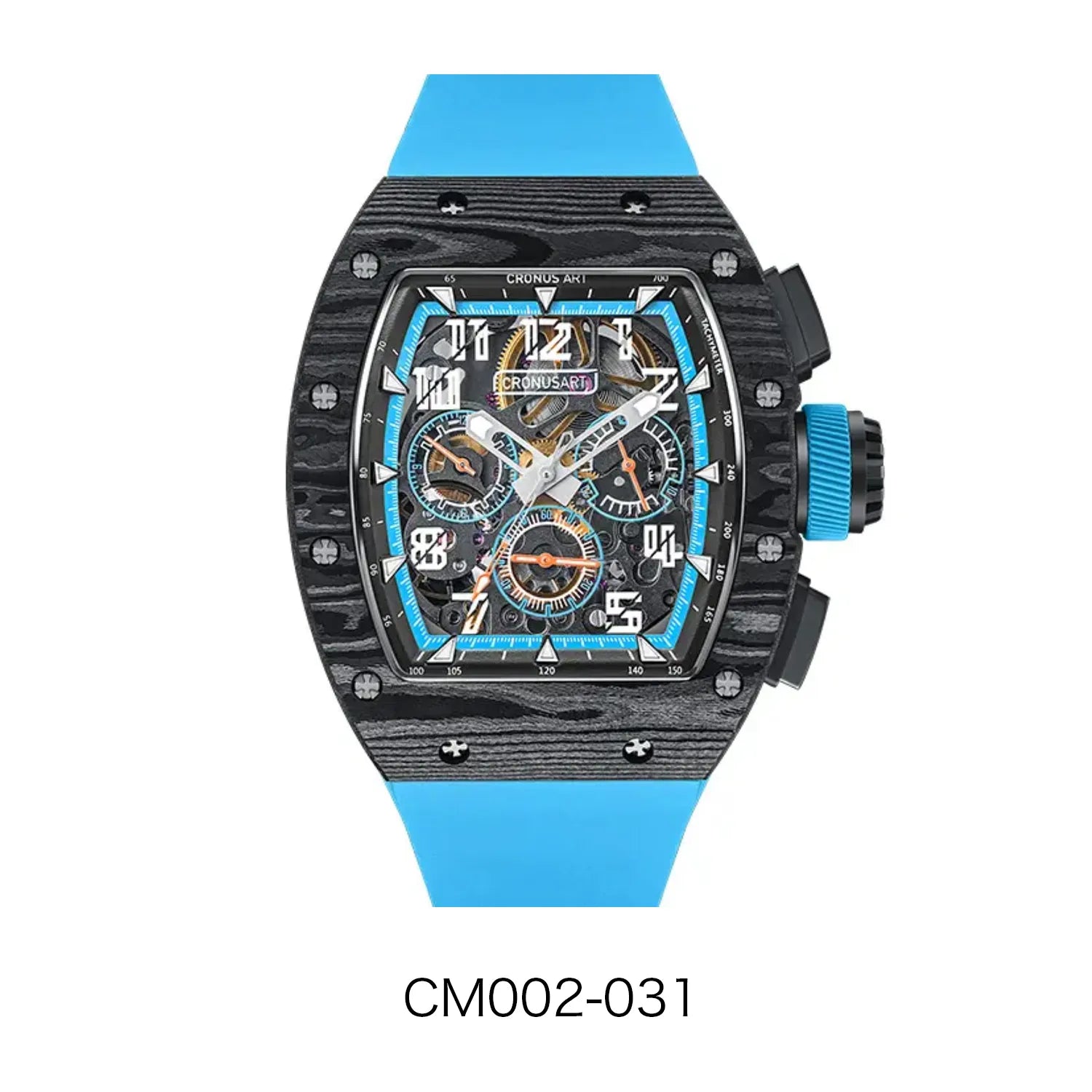 CRONUS ART CM02 und CM06 Chronograph Carbon