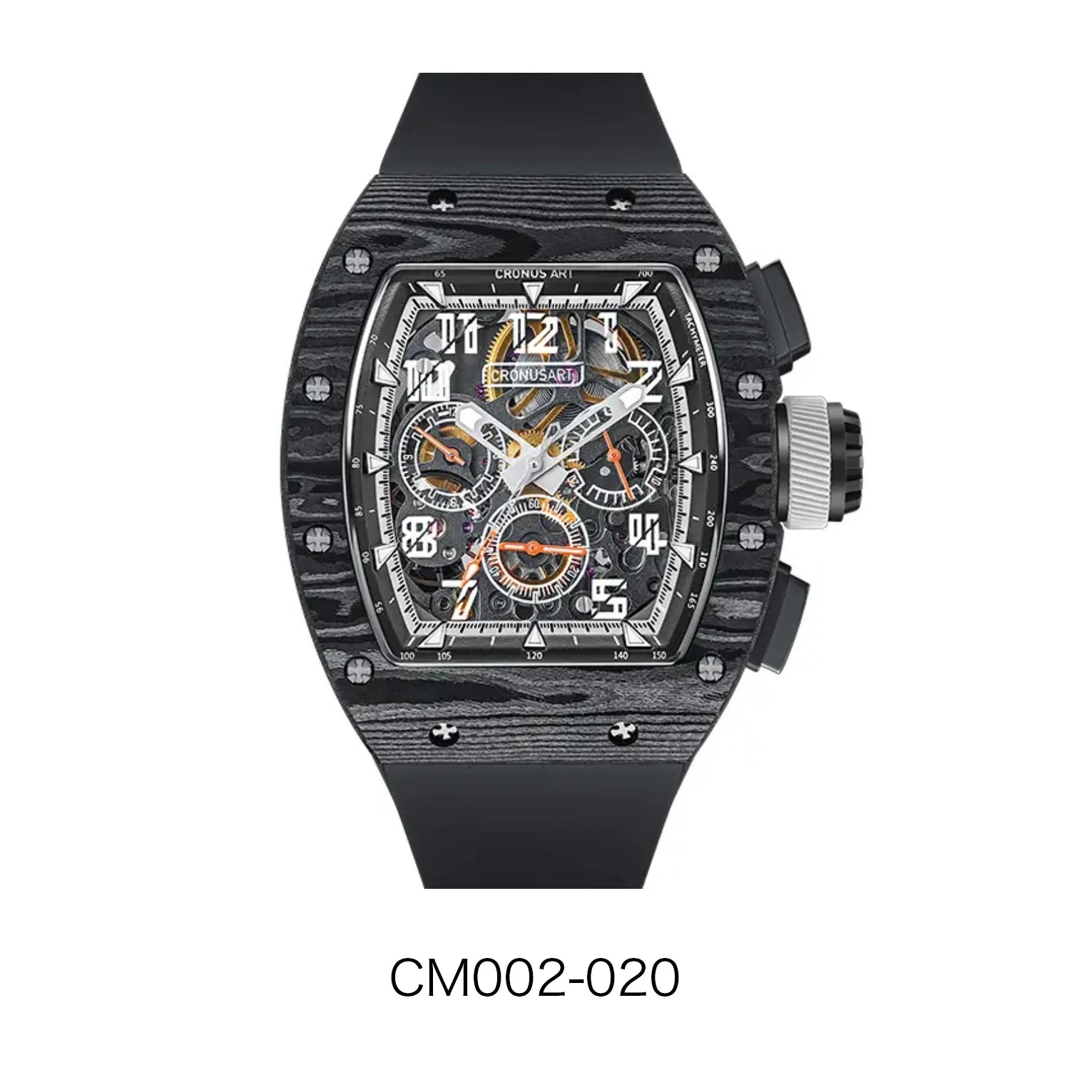 CRONUS ART CM02 und CM06 Chronograph Carbon