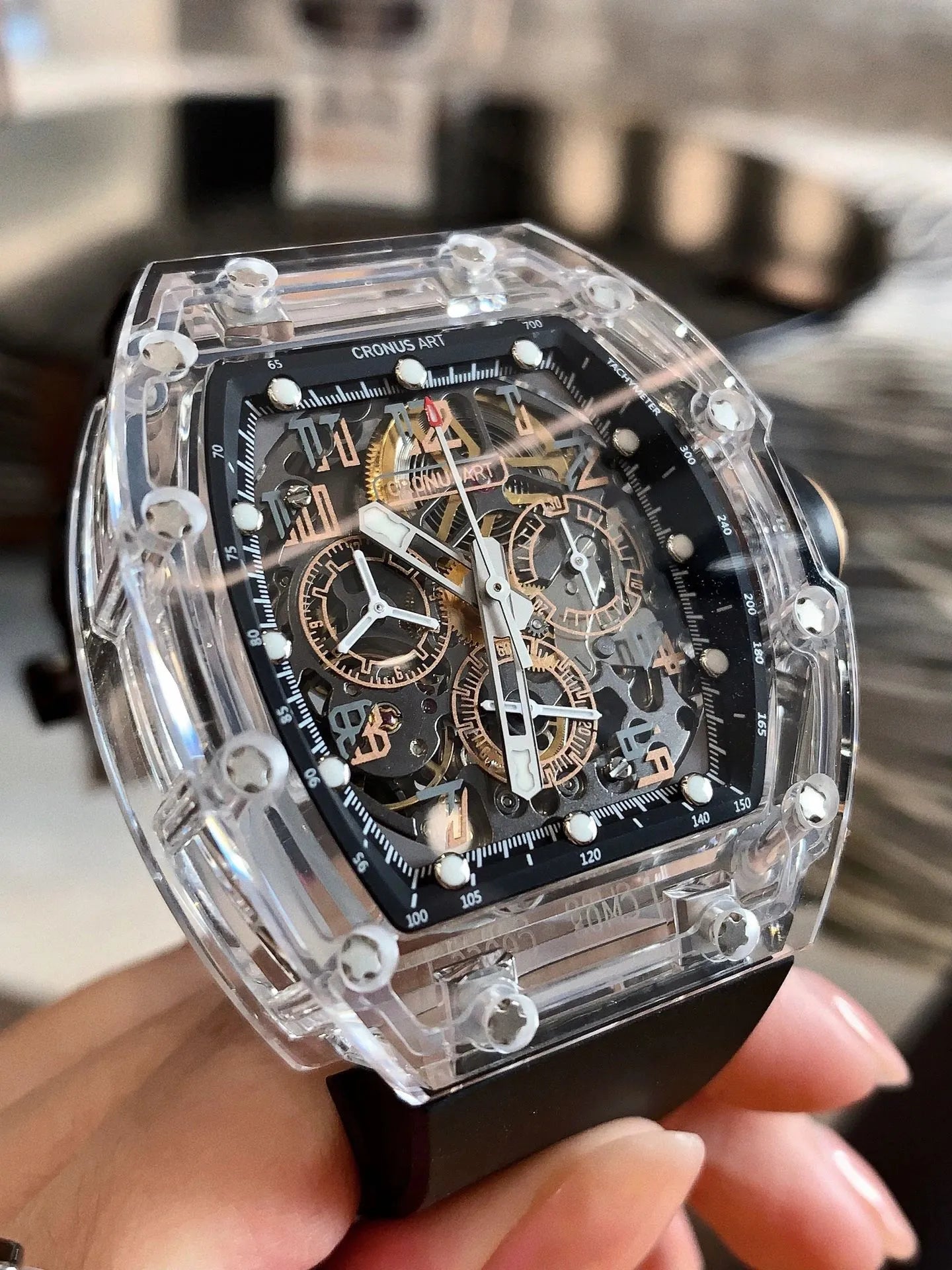 CRONUS ART CM001 Chronograph Saphir
