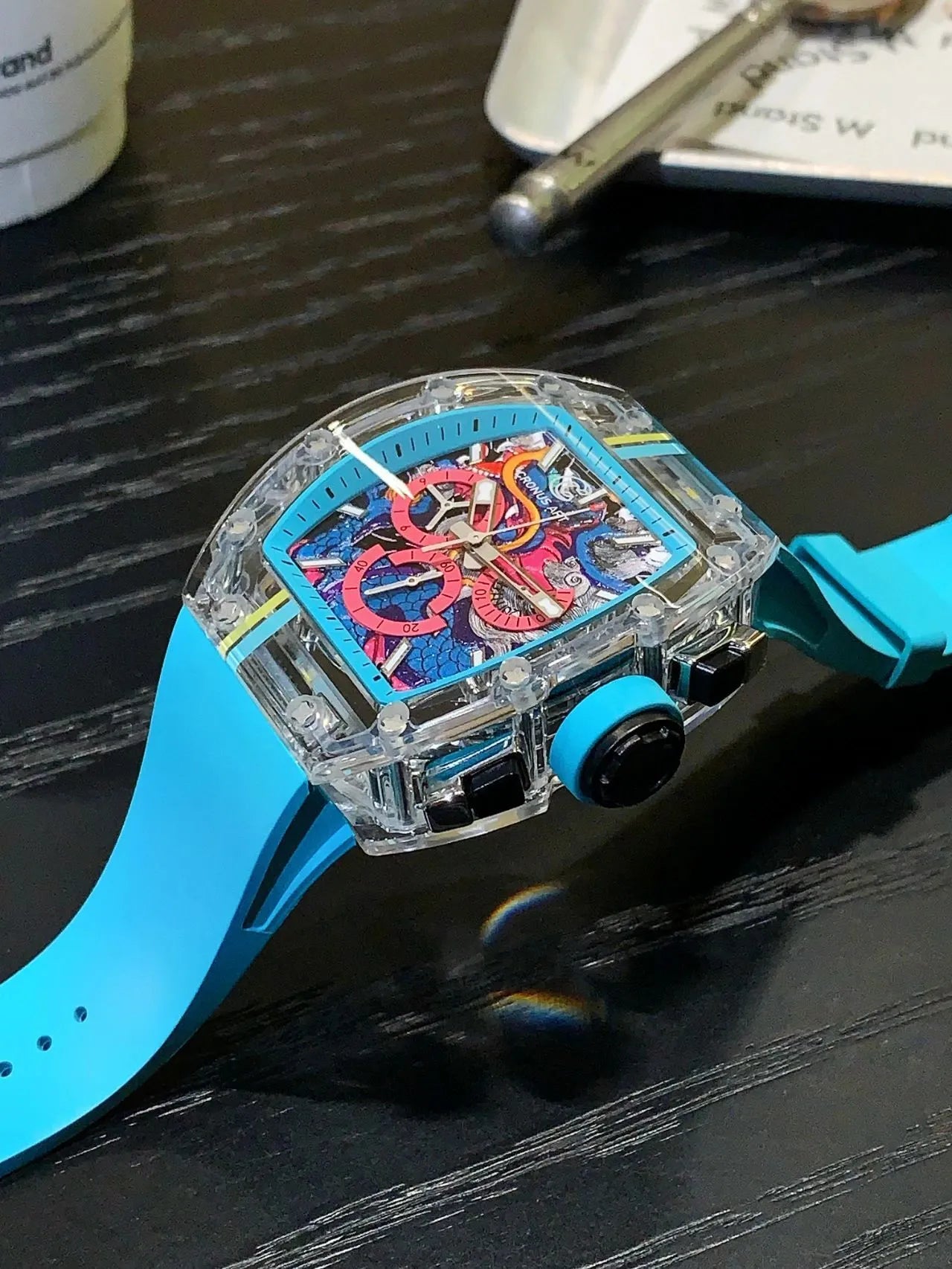 CRONUS ART CM001 Chronograph Saphir