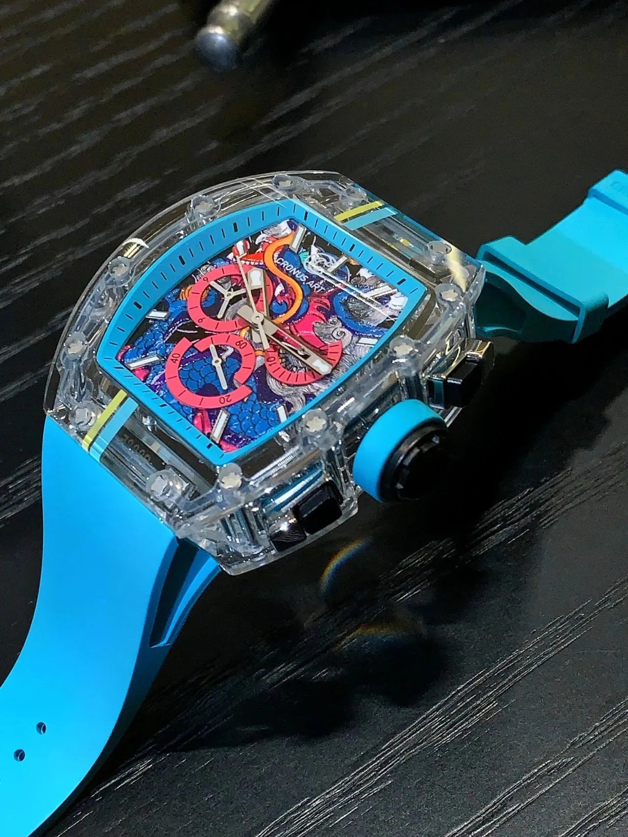 CRONUS ART CM001 Chronograph Saphir