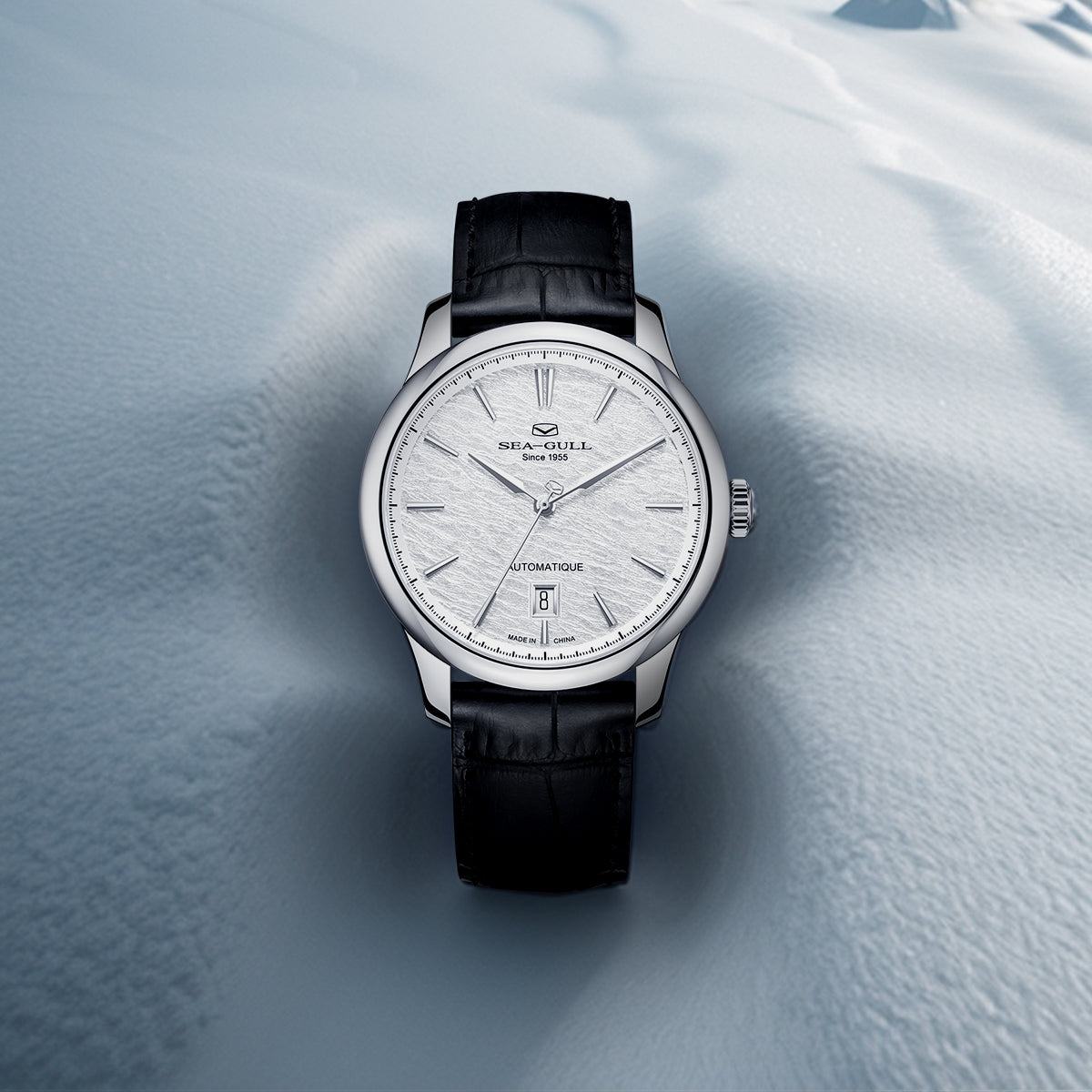 Extraordinaire Cadran Flocon Ultra-fin Habillée 40mm