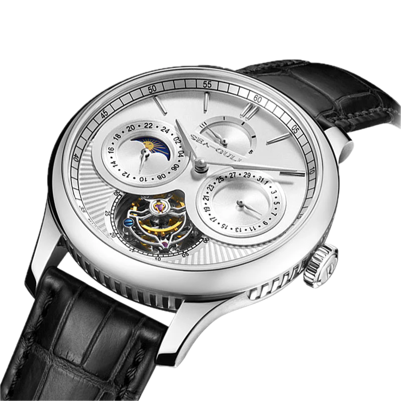 Seagull – Tourbillon Phase de Lune & Calendrier