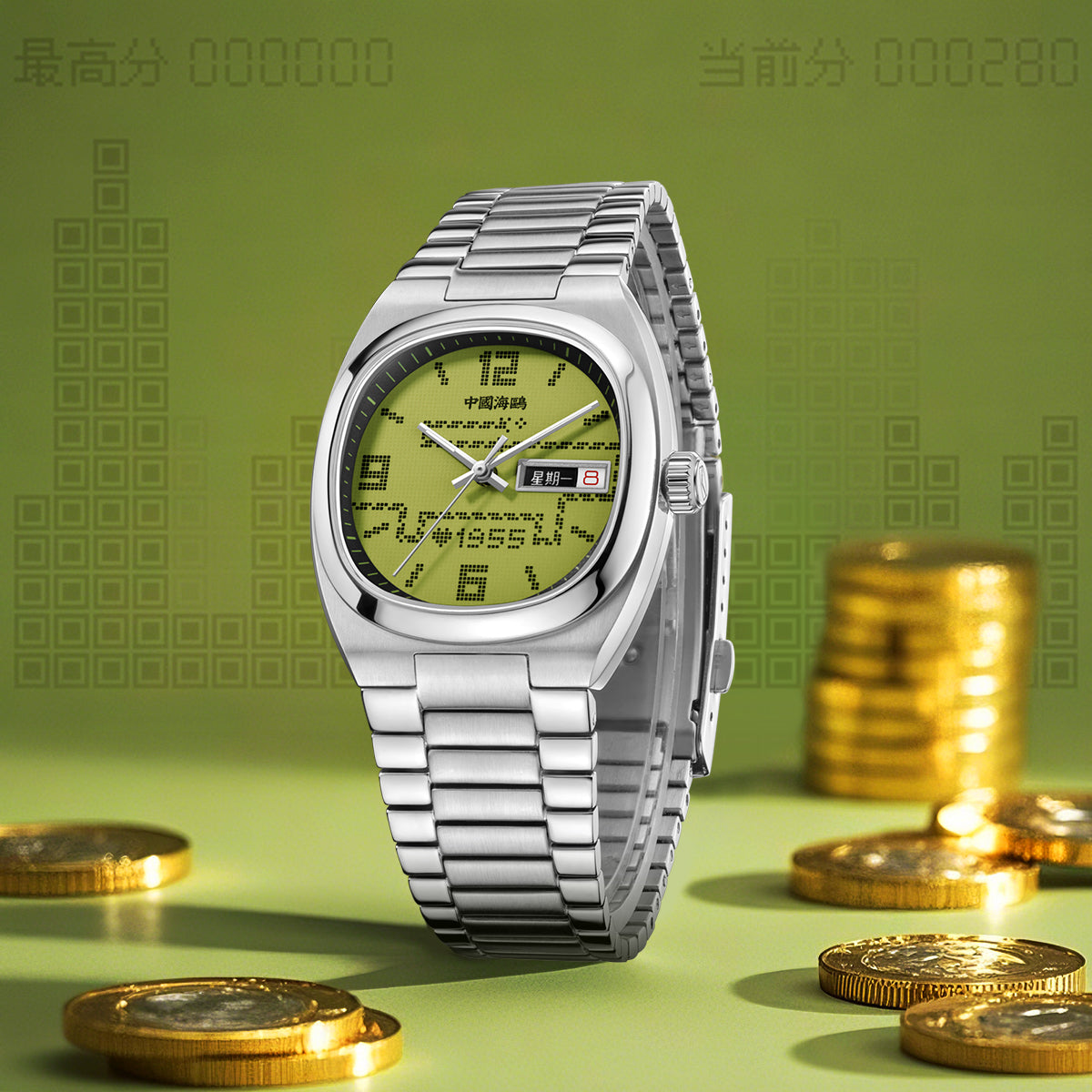 Serpent Gourmand Jour-Date Calendrier 70ᵉ Anniversaire Édition Tonneau 34mm