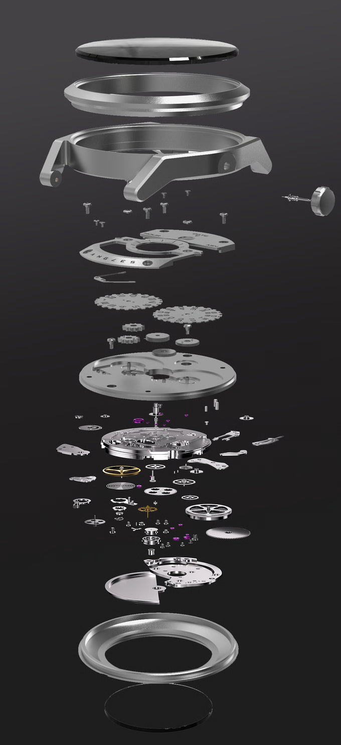 DISC ONE — Mechanical Jump Hour Wristwatch