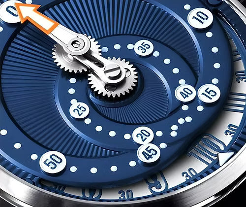 MANDETBROTE Secret Orbital Blue