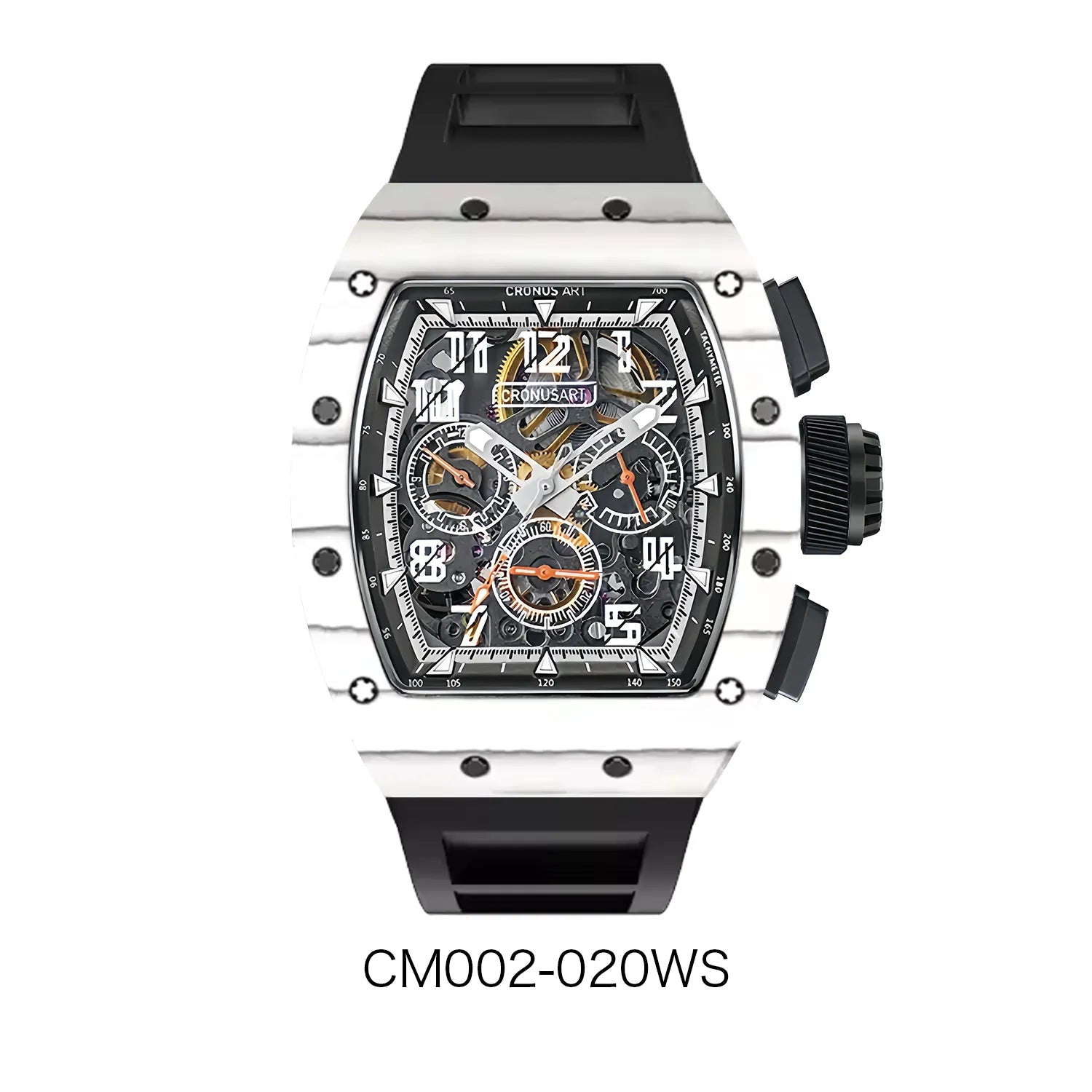 CRONUS ART CM02 und CM06 Chronograph Carbon