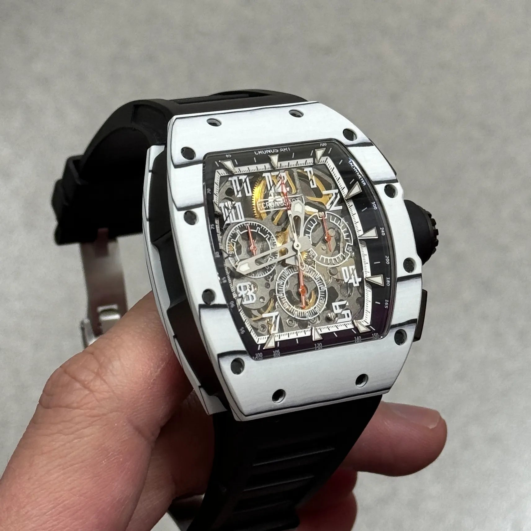 CRONUS ART CM02 und CM06 Chronograph Carbon
