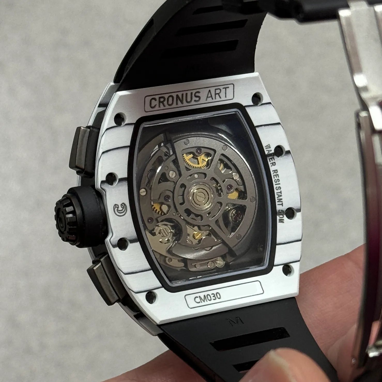 CRONUS ART CM02 und CM06 Chronograph Carbon