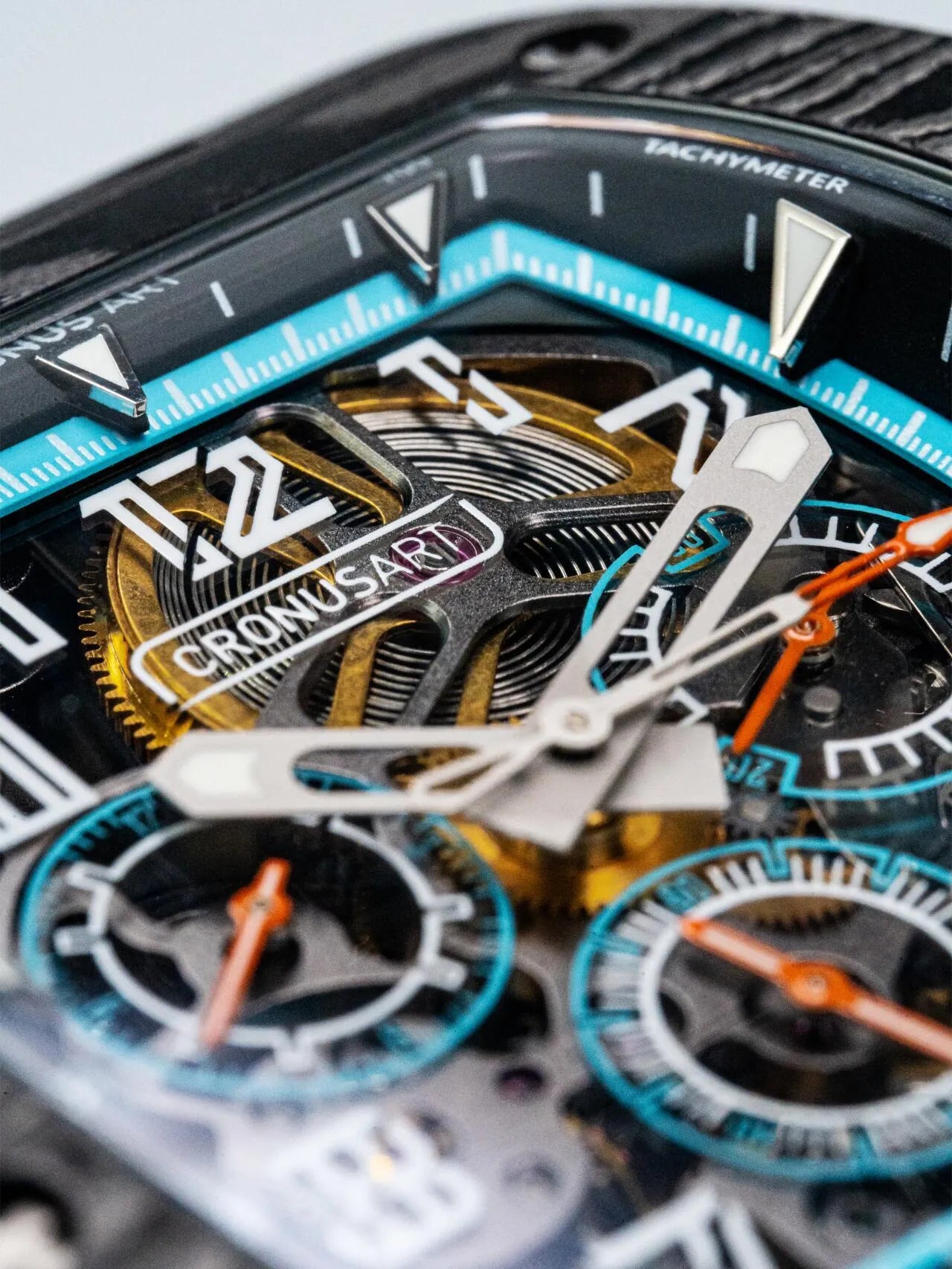 CRONUS ART CM02 und CM06 Chronograph Carbon