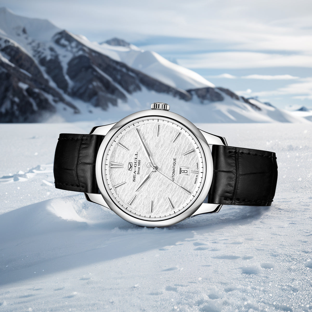 Extraordinaire Cadran Flocon Ultra-fin Habillée 40mm