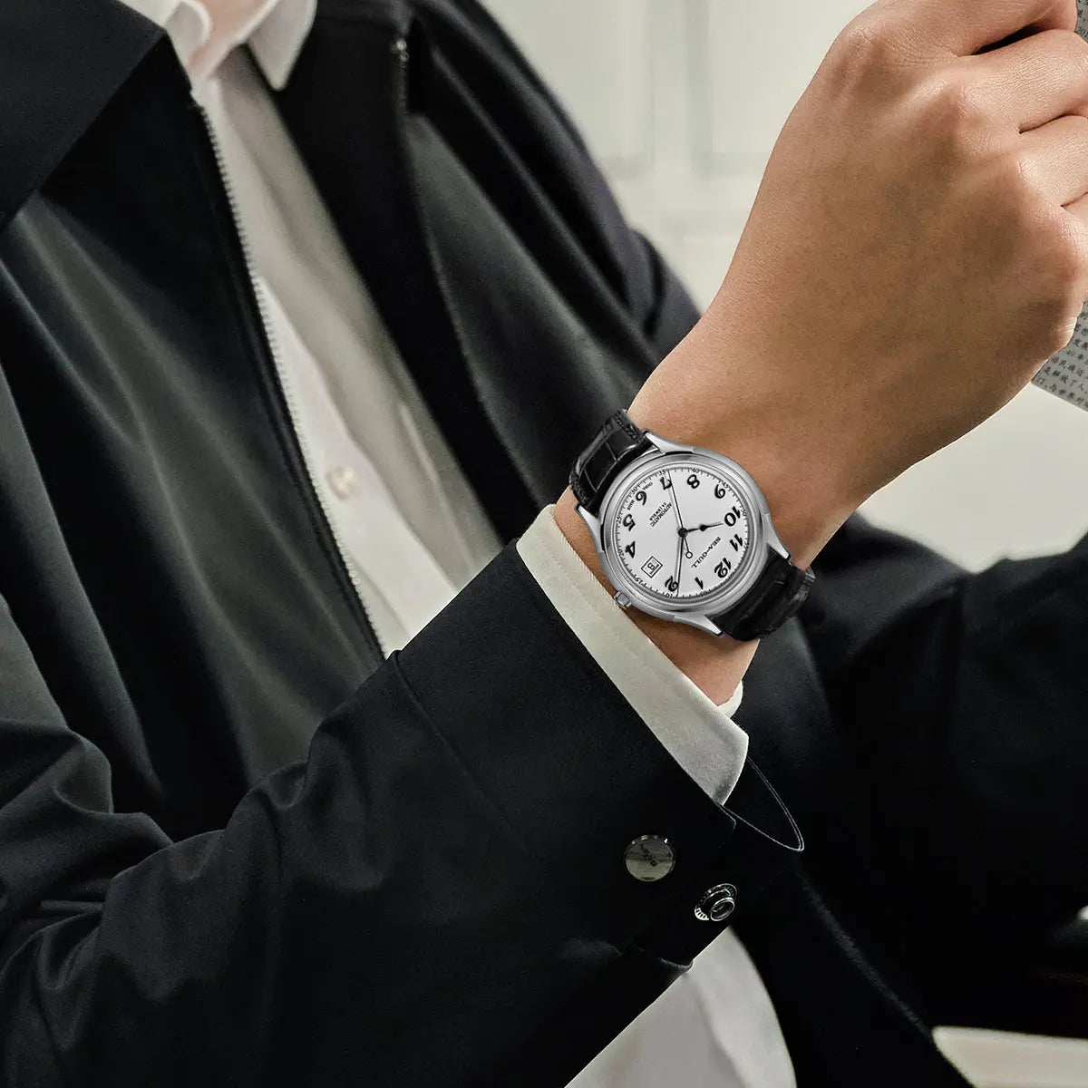 Fine Émail Ultra-fin Habillée 39mm