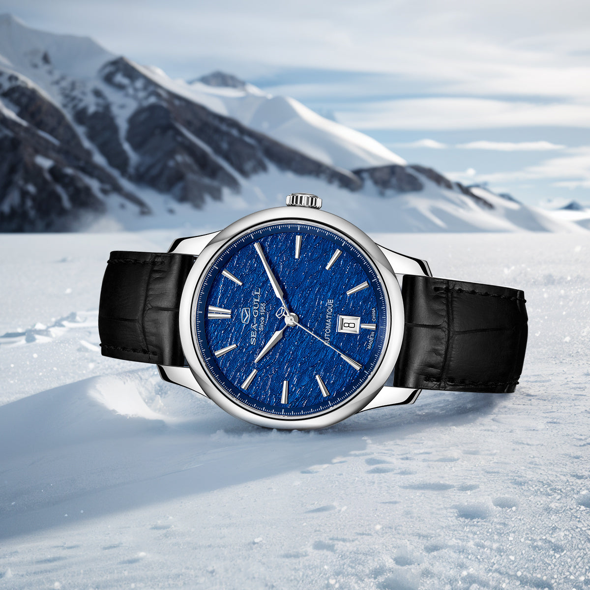 Extraordinaire Cadran Flocon Ultra-fin Habillée 40mm