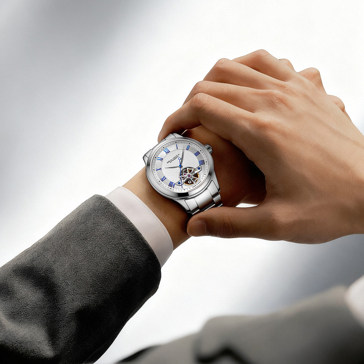 Cœur Ouvert Volant Guilloché 39mm