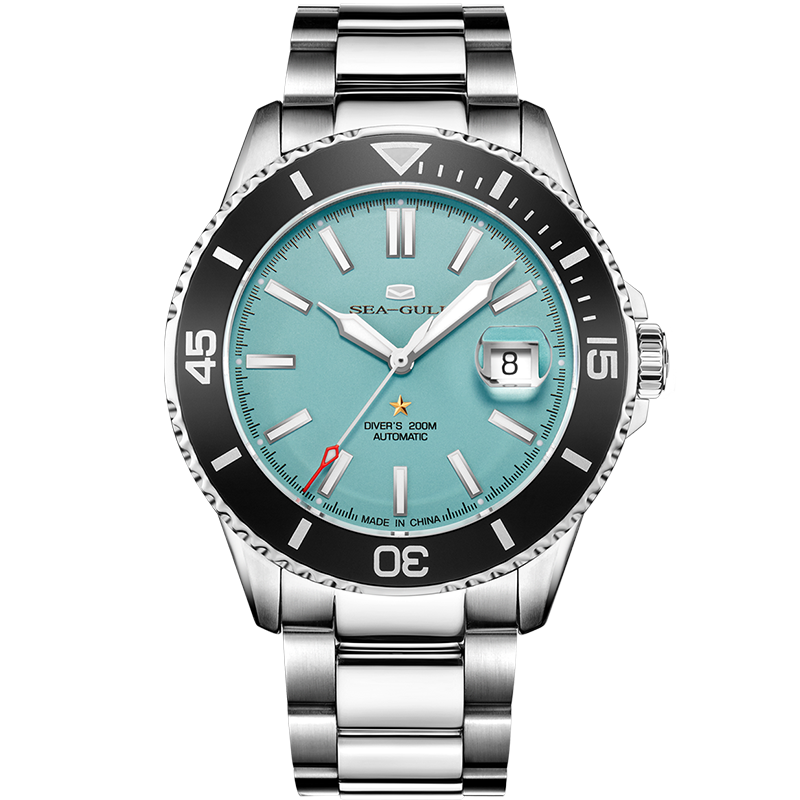 Océan 200m Étanche Cadran Mat Plongée 44mm