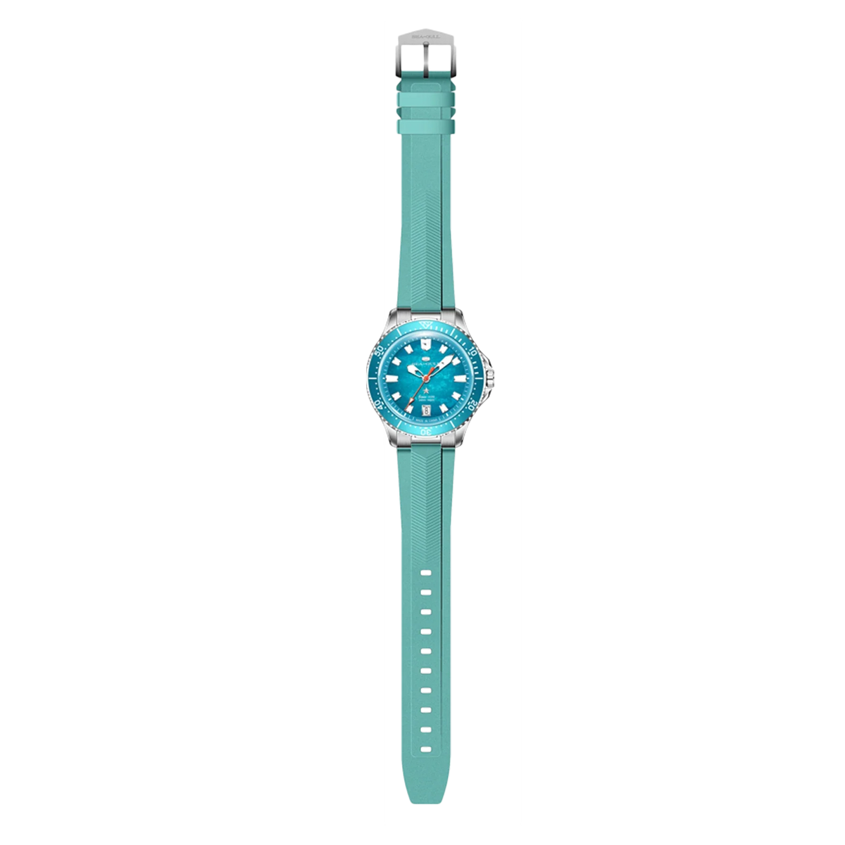 Océan 200m Métallique Dégradé Calendrier Plongée 39mm
