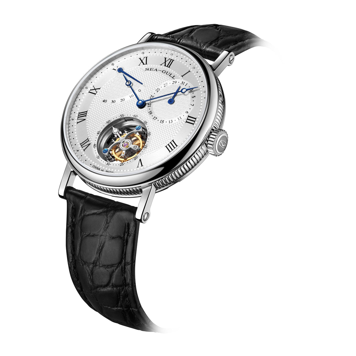 Patrimoine Tourbillon Indicateur de Réserve Calendrier 41mm