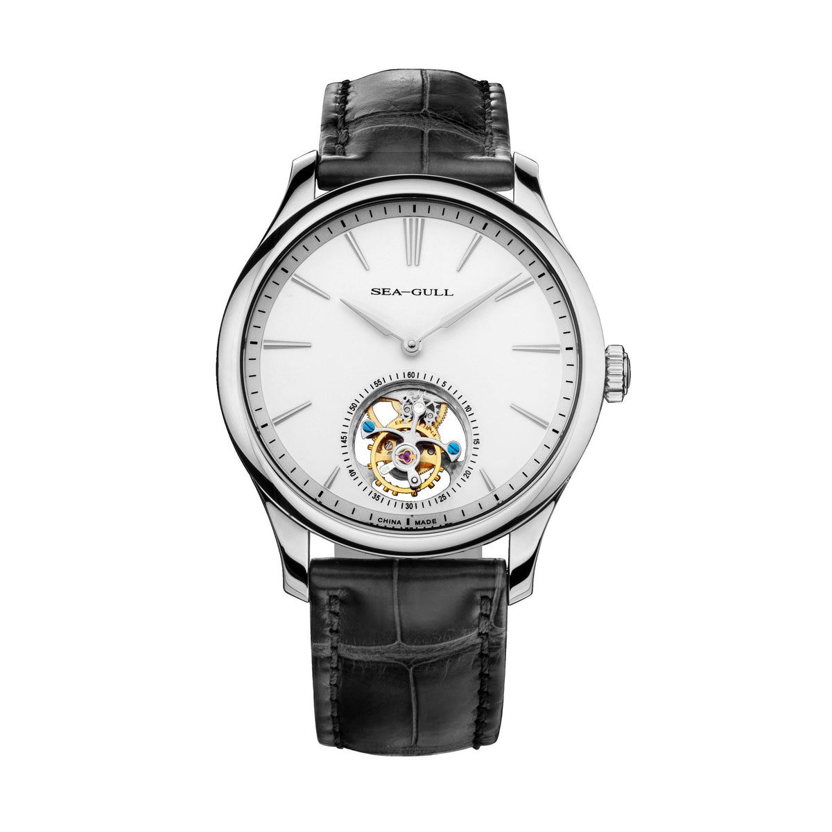 Patrimoine Décentré Tourbillon Fond Transparent 41mm