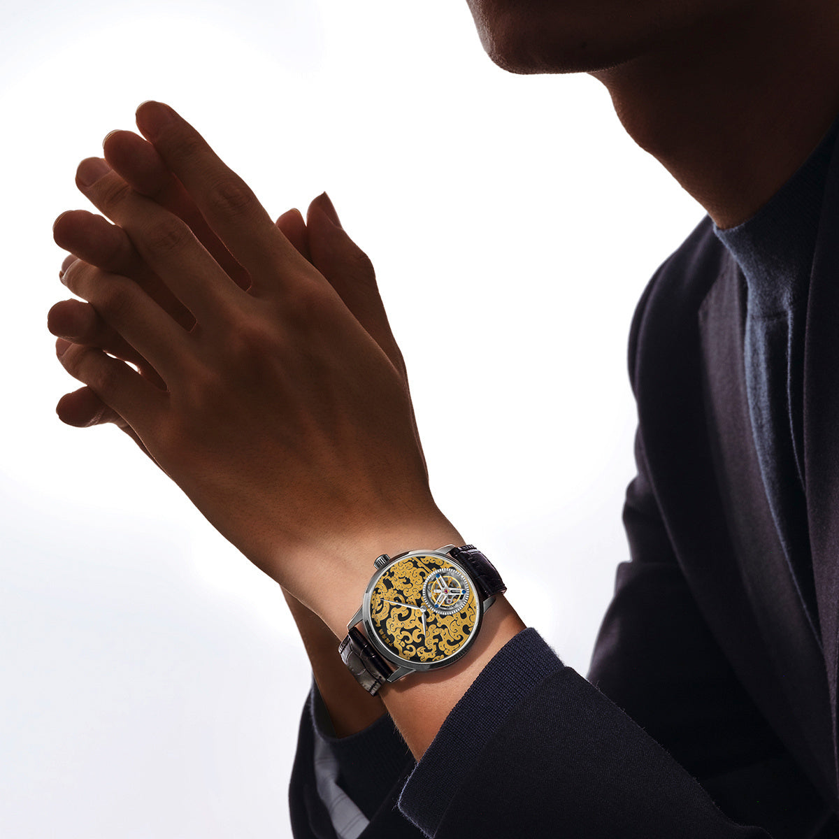 Patrimoine Panloong Or 24K Tourbillon Édition Limitée 42mm
