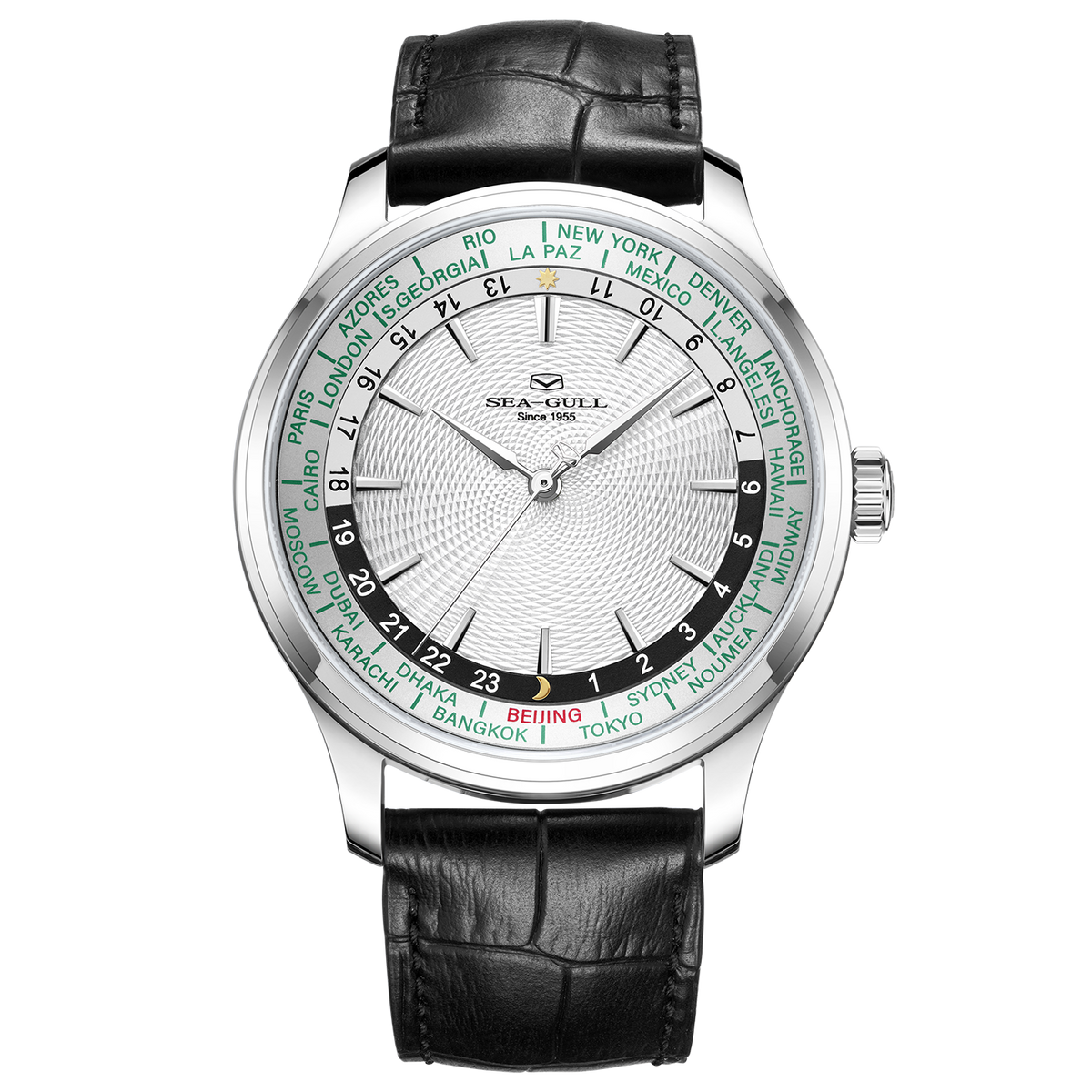 Extraordinaire Heure Mondiale Jour/Nuit GMT 41mm