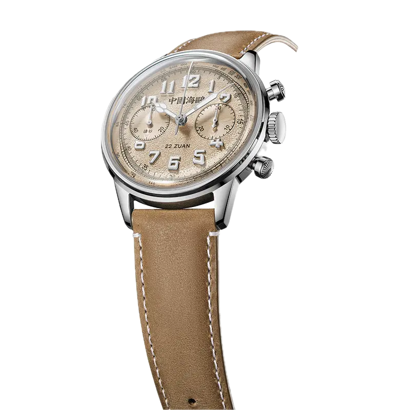 Sea-Gull - Série Voyage Poursuite du Vent 1963 – Chronographe Pilote 40 mm