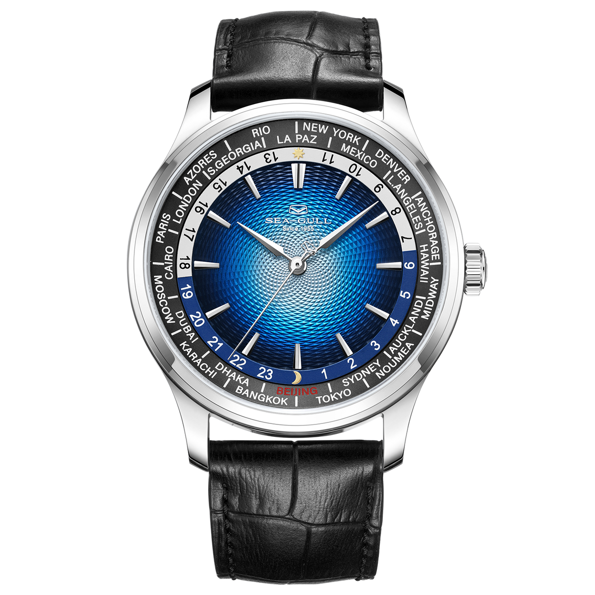 Extraordinaire Heure Mondiale Jour/Nuit GMT 41mm