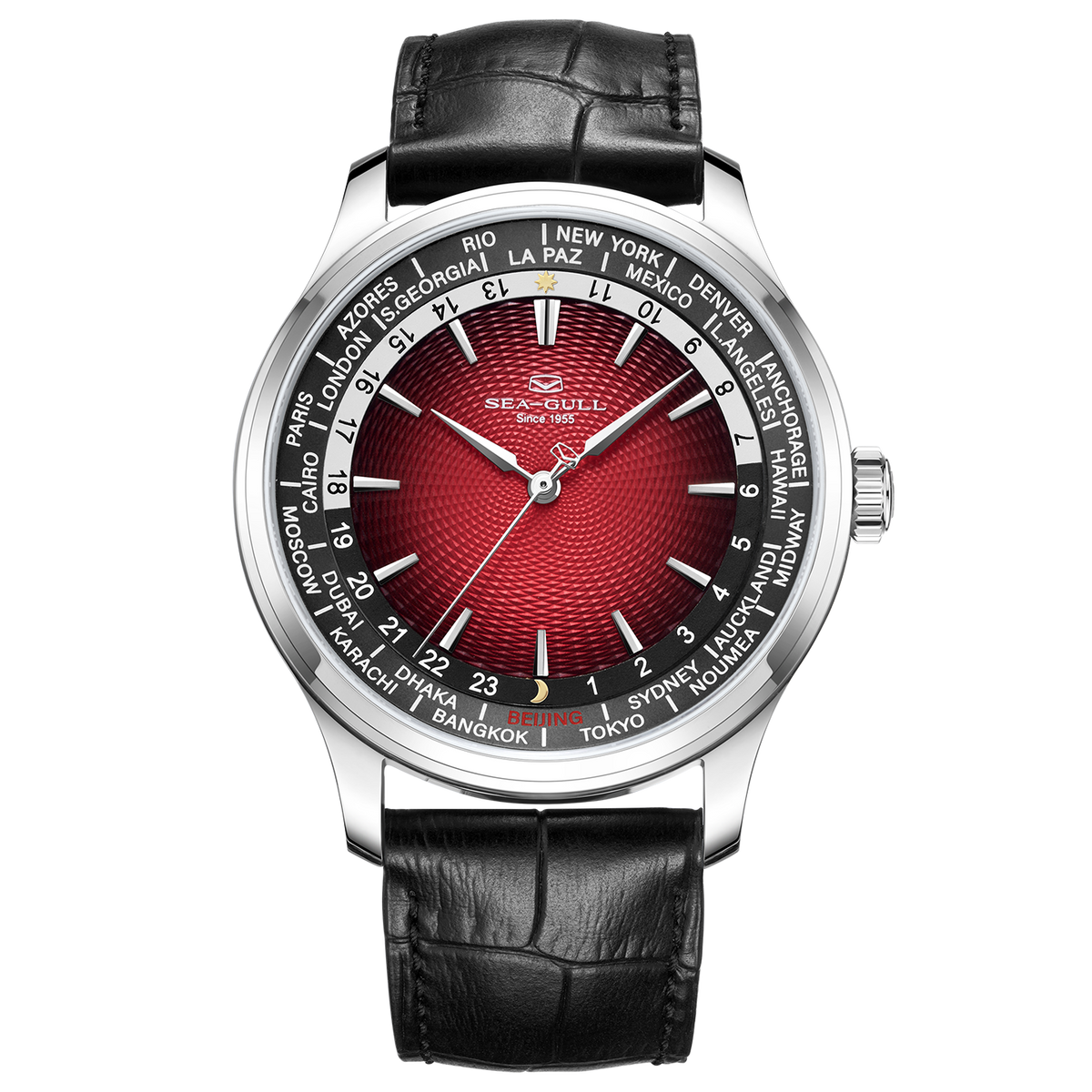 Extraordinaire Heure Mondiale Jour/Nuit GMT 41mm