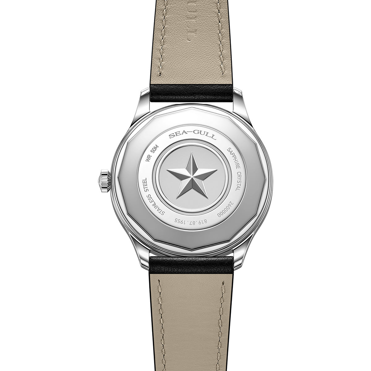 1955 WuXing Cinq Étoiles Réédition Doré Texturé Scintillant Habillée 39mm