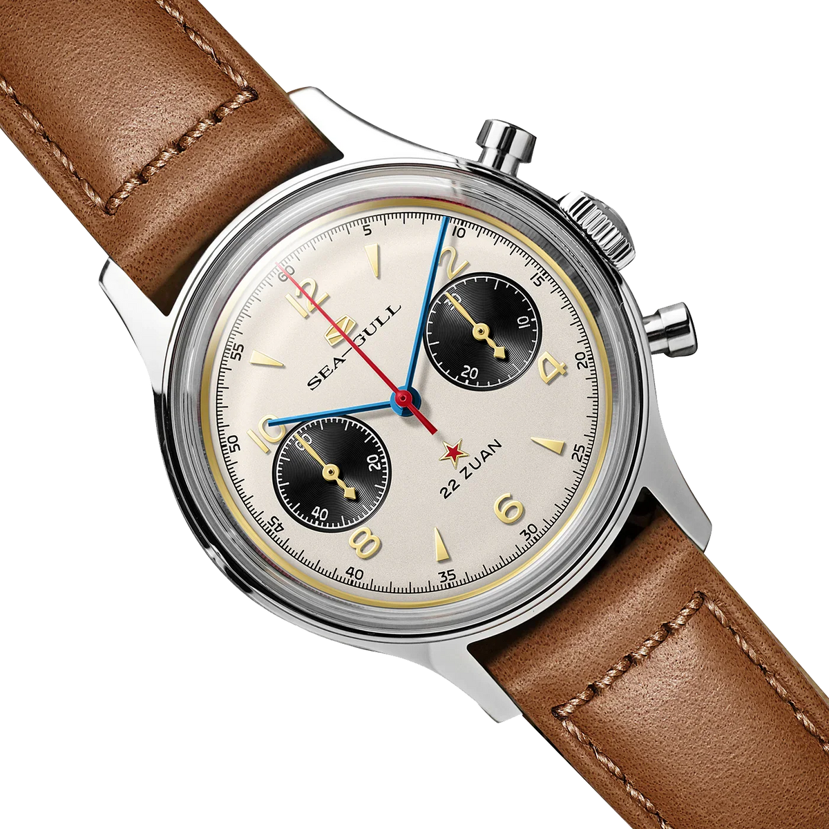 1963 Édition Nuit Polaire Panda Chronographe 37.3mm
