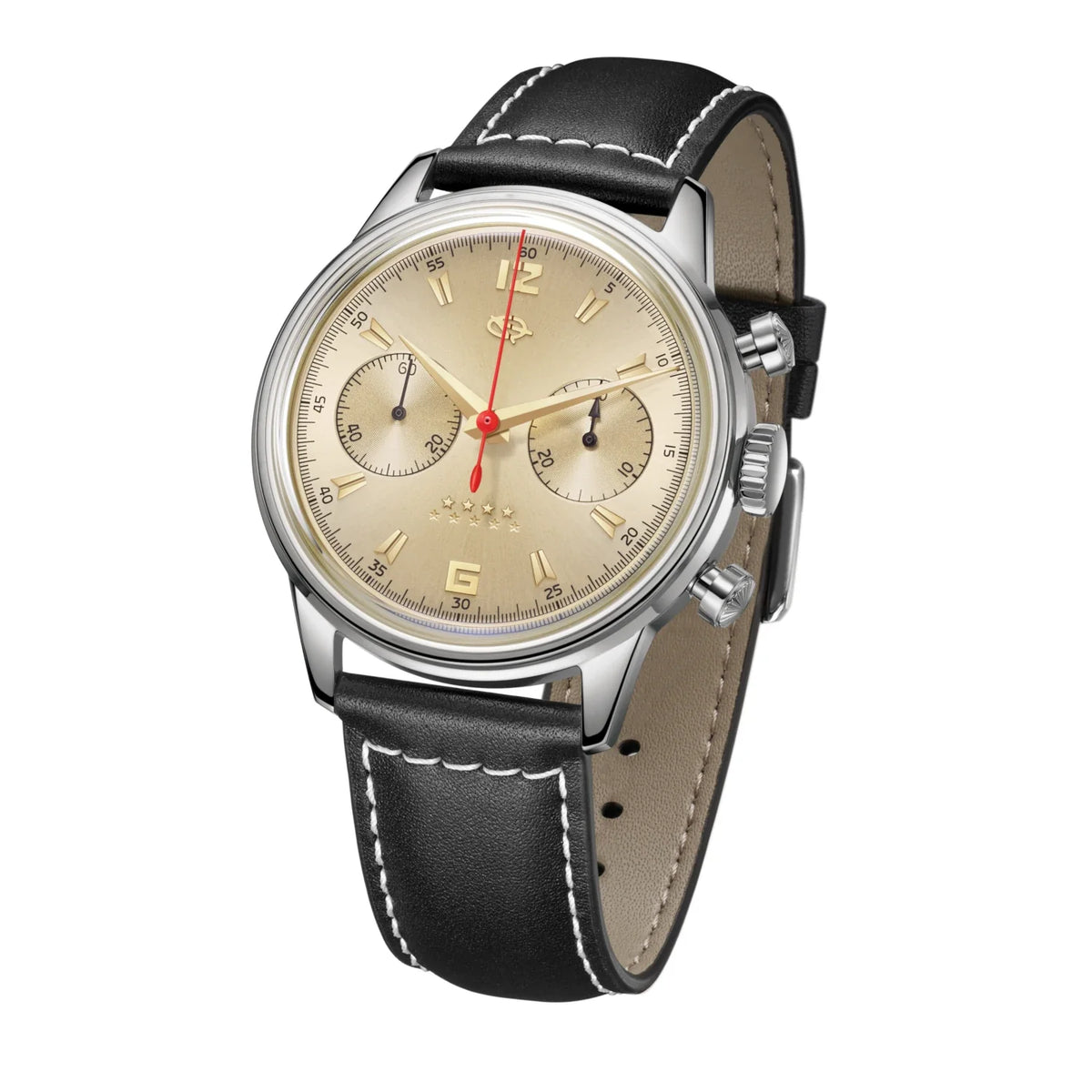 1963 Réédition Chronographe Fond Transparent 40mm