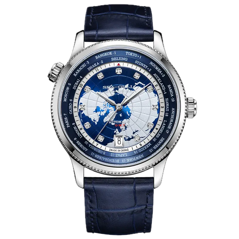 Seagull – Montre GMT Heure Mondiale
