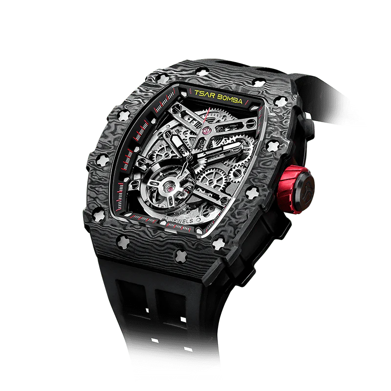 PreviousNext Carbon Fiber Automatic Watch TB8208CF