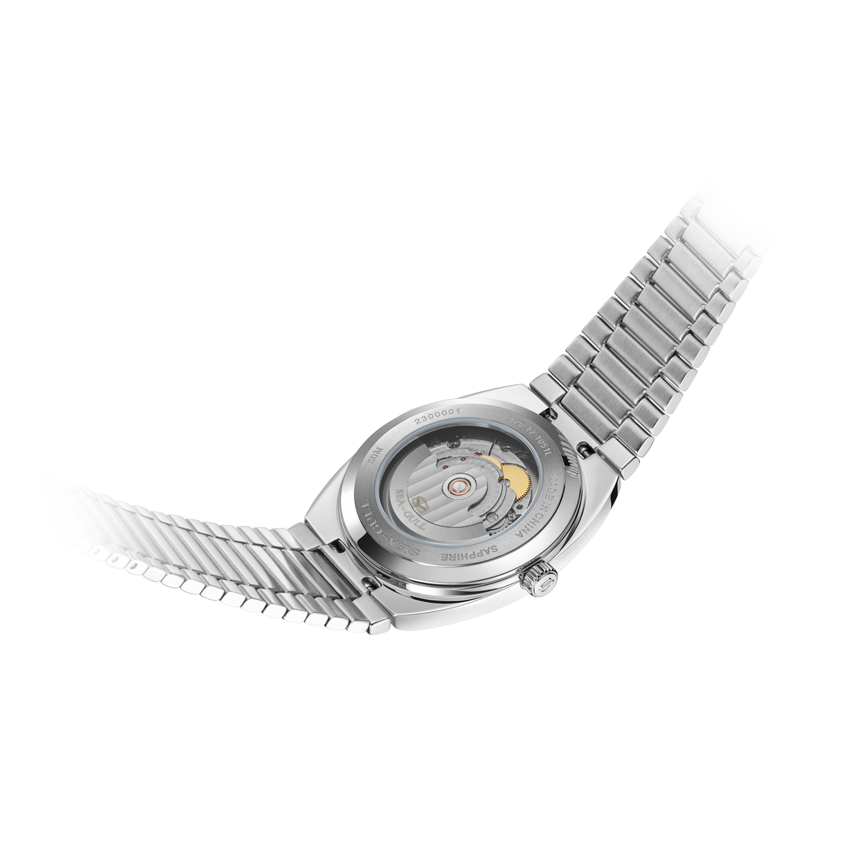 Jour-Date Calendrier Tonneau Habillée 34mm
