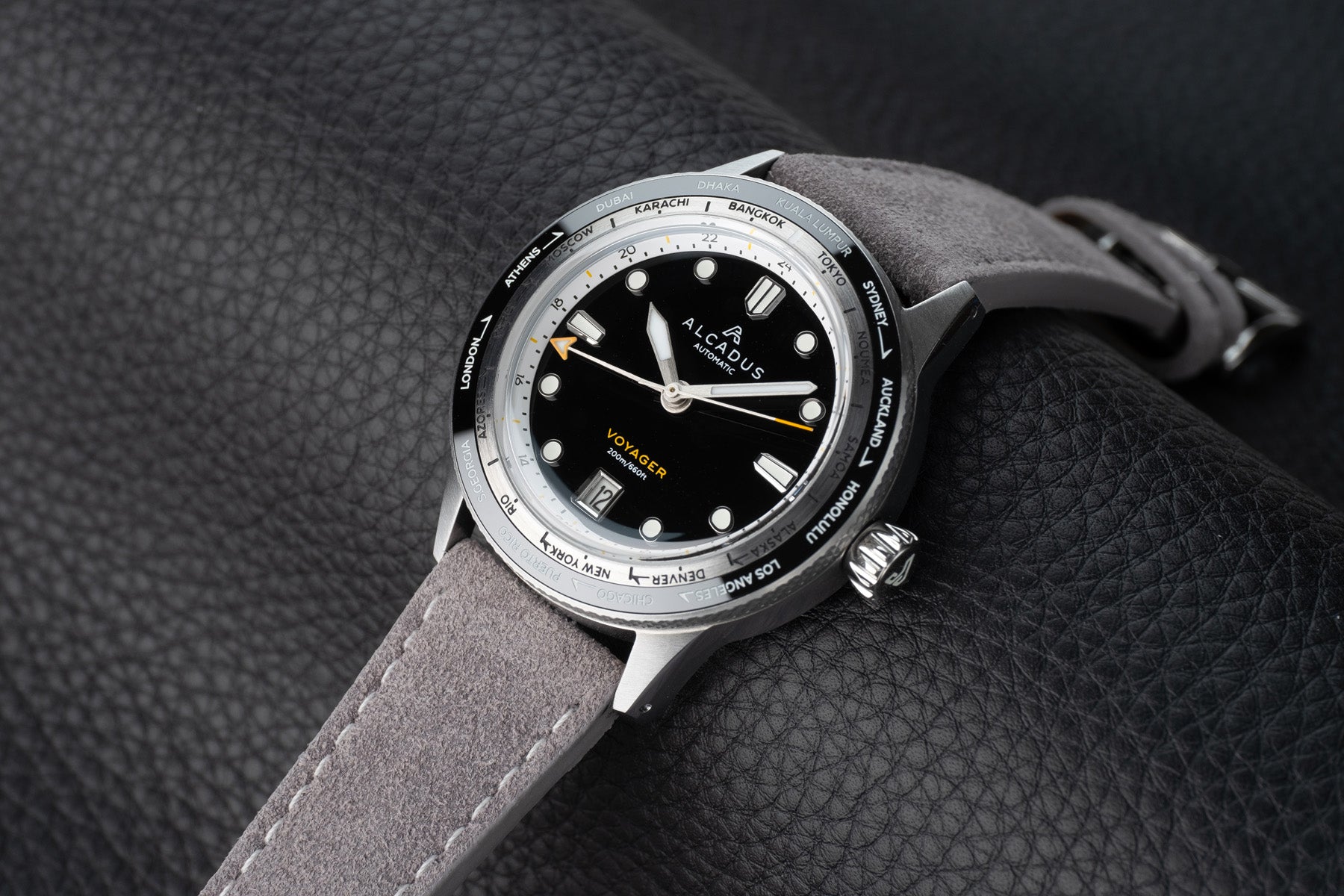 Alcadus Voyager Worldtimer GMT
