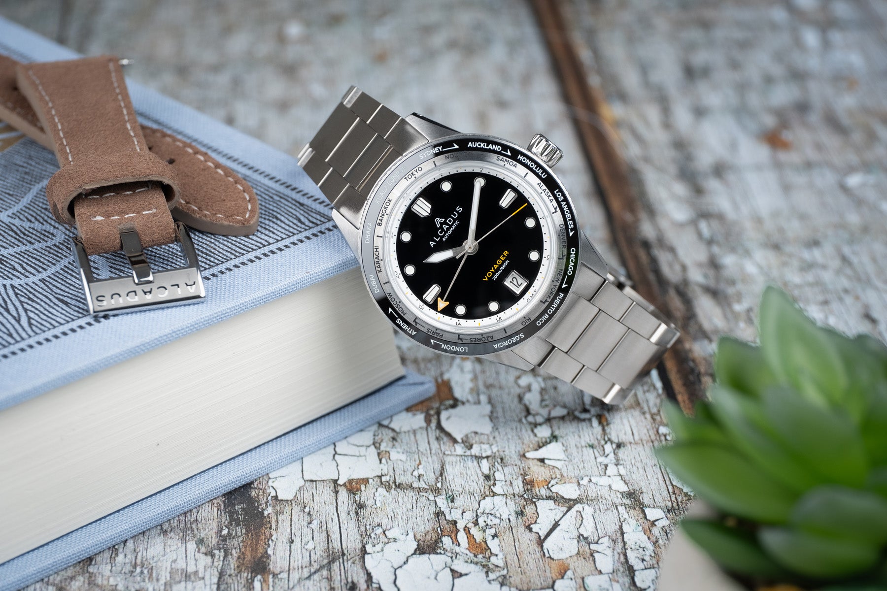 Alcadus Voyager Worldtimer GMT