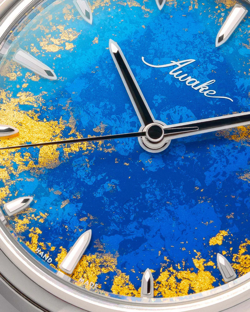 Son Mài - Frosted Leaf « Royal Blue »