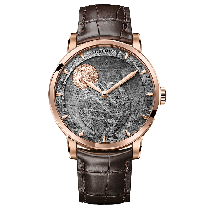 Agelocer Astronomer moon phase meteorite