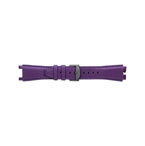 Bracelet en cuir de vache violet pour MANTA-X