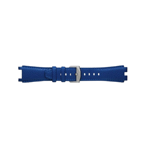 Bracelet en cuir de vache bleu pour MANTA-X