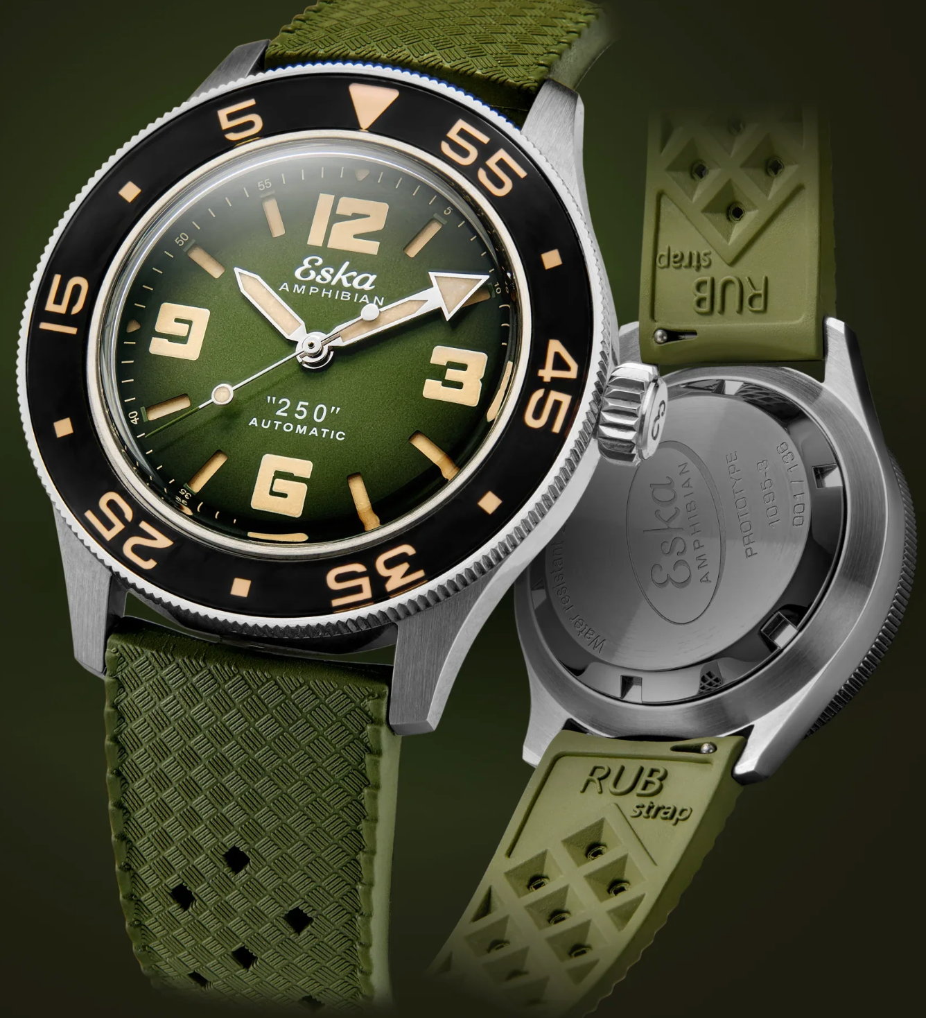 Eska Amphibian 250-Green Turtle