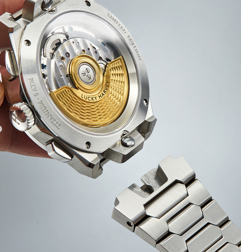 LUCKY HARVEY - VISIBLE CHIMES TITANE