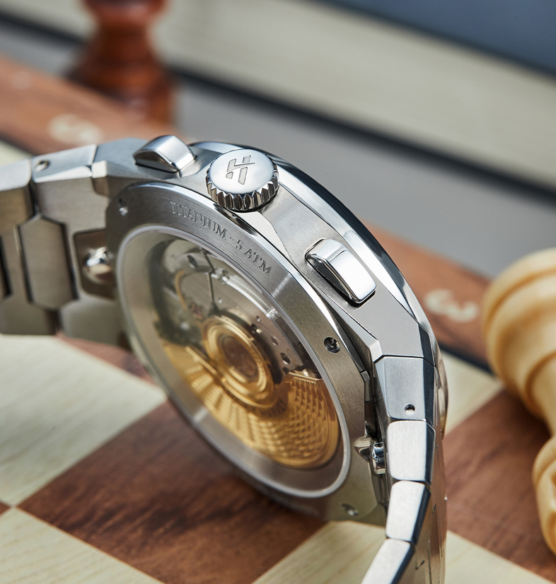 LUCKY HARVEY - VISIBLE CHIMES TITANE