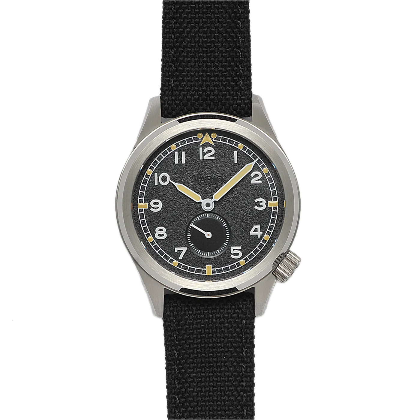 Vario 1945 D12 Raven Black Field Watch