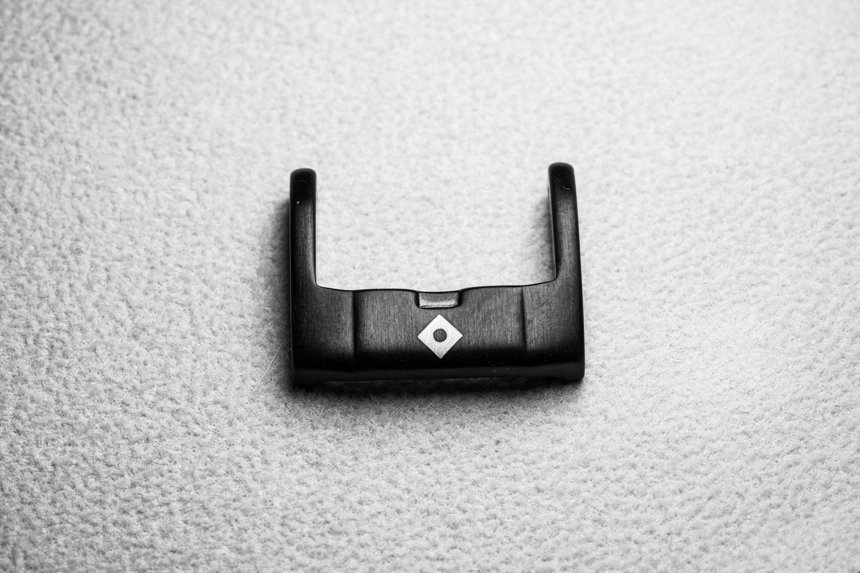 Black Pin Buckle
